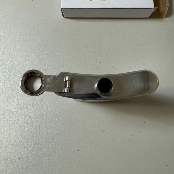 Outlander STARZ Show Promotional Flask Silver Stainless Steel Heughan Sassenach - Picture 4 of 6